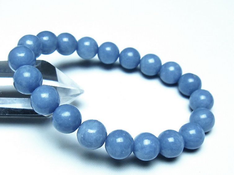 エンジェライト 天使の石 ブレスレット 10mm [t104-4123] 1枚目