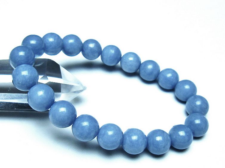 エンジェライト 天使の石 ブレスレット 10mm [t104-4127] 1枚目