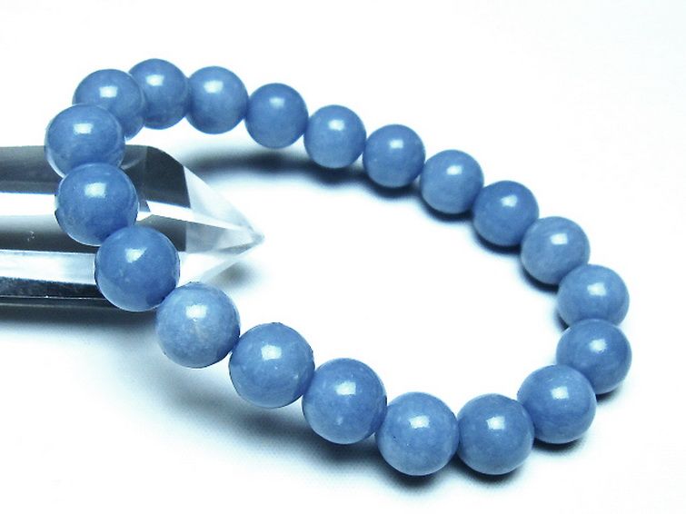 エンジェライト 天使の石 ブレスレット 10mm [t104-4132] 1枚目