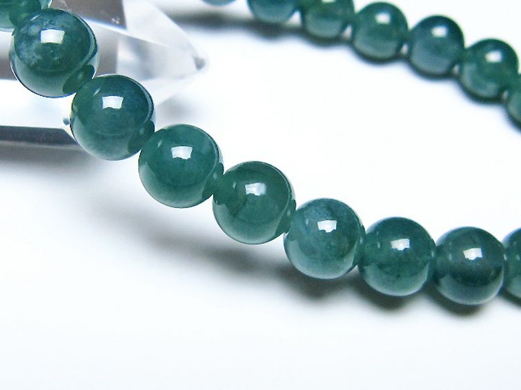 グアテマラ産 翡翠 ブレスレット 8mm [t105-5296] 3枚目