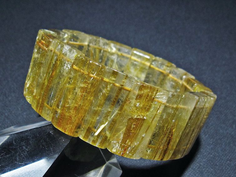 ◯バングル　ゴールドタイチンルチルクォーツ　002◯ ◯バングル ゴールドタイチンルチルクォーツ 002◯ ◯バングル