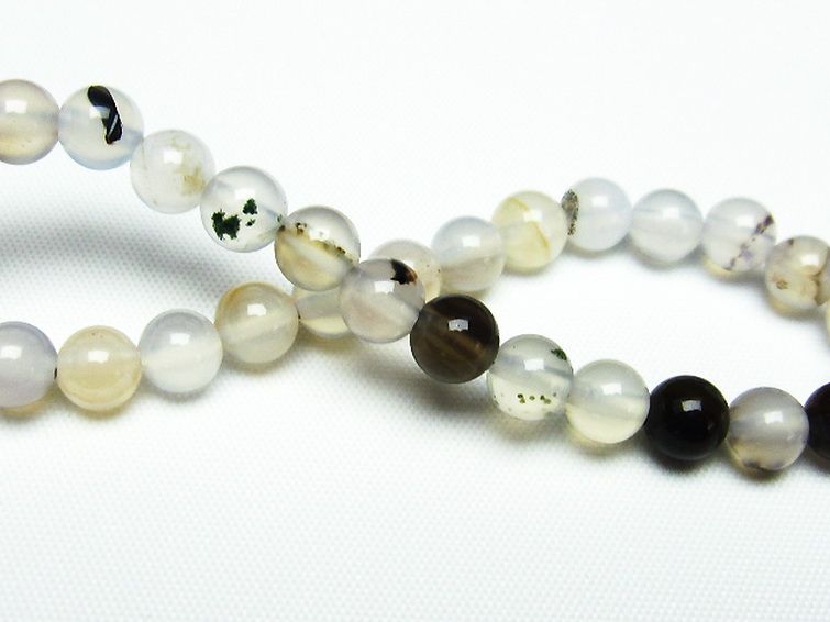 デンドリック アゲート ブレスレット 6mm [t108-5603] 2枚目