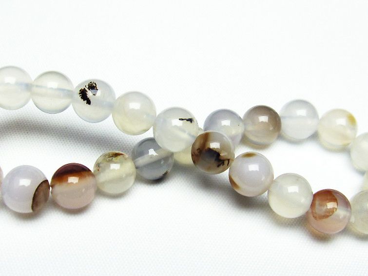 デンドリック アゲート ブレスレット 8mm [t108-5654] 2枚目