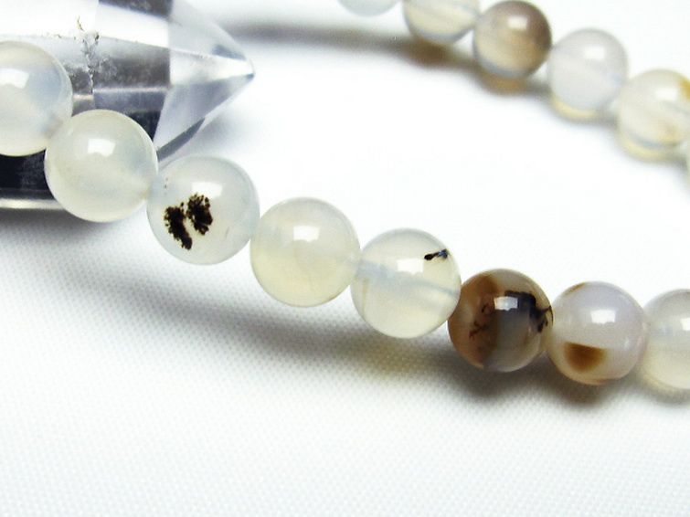 デンドリック アゲート ブレスレット 8mm [t108-5654] 3枚目