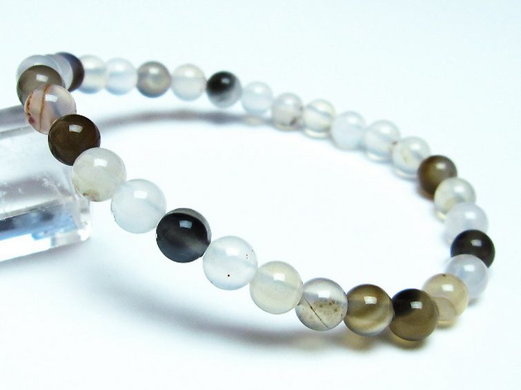 デンドリック アゲート ブレスレット 6mm [t108-5934] 1枚目