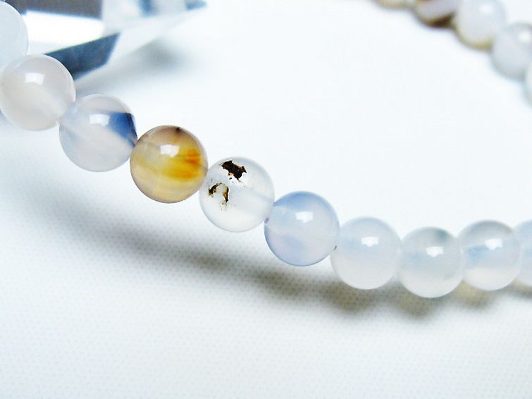 デンドリック アゲート ブレスレット 6mm [t108-6132] 3枚目