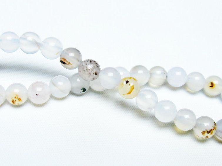 デンドリック アゲート ブレスレット 6mm [T108-6151] 2枚目