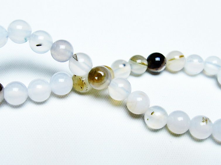 デンドリック アゲート ブレスレット 6mm [t108-6155] 2枚目