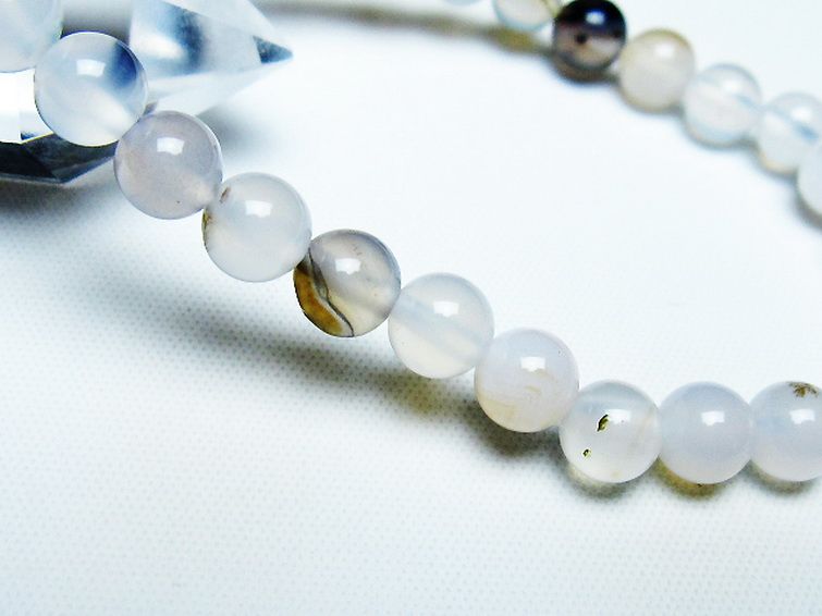 デンドリック アゲート ブレスレット 6mm [t108-6155] 3枚目