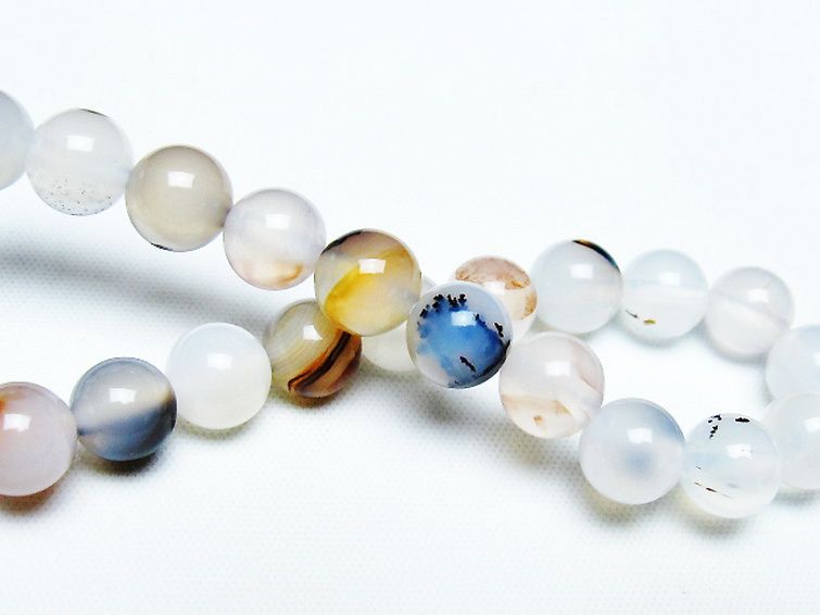 デンドリック アゲート ブレスレット 8mm [t108-6164] 2枚目