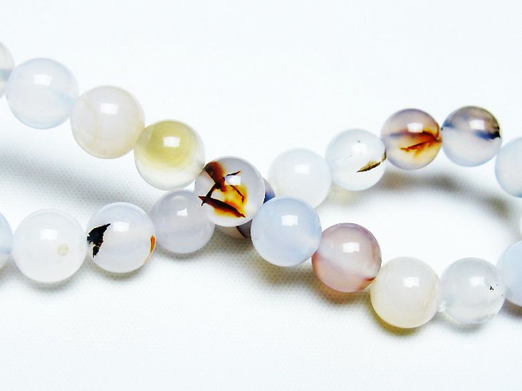 デンドリック アゲート ブレスレット 8mm [t108-6177] 2枚目