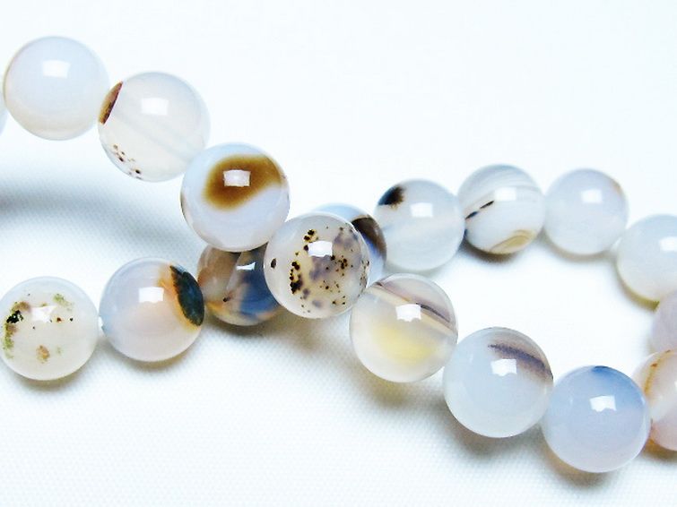 デンドリック アゲート ブレスレット 10mm [t108-6269] 2枚目