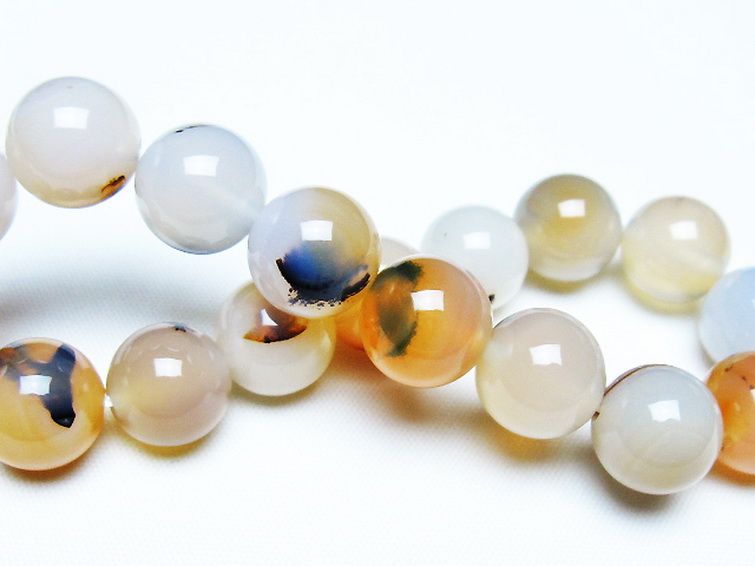 デンドリック アゲート ブレスレット 12mm [T108-6364] 2枚目