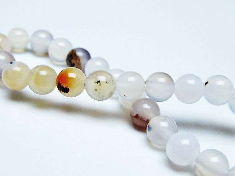 デンドリック アゲート ブレスレット 6mm [t108-6422] 2枚目