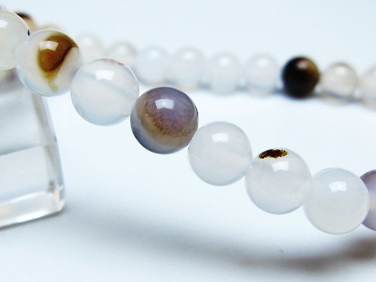 デンドリック アゲート ブレスレット 6mm [t108-6422] 3枚目