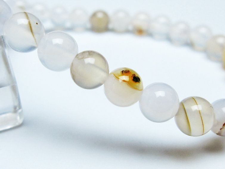 デンドリック アゲート ブレスレット 6mm [t108-6424] 3枚目