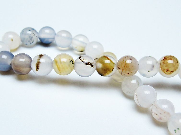 デンドリック アゲート ブレスレット 6mm [t108-6432] 2枚目