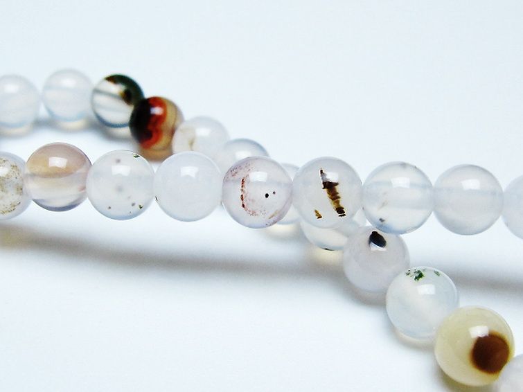 デンドリック アゲート ブレスレット 6mm [t108-6434] 2枚目