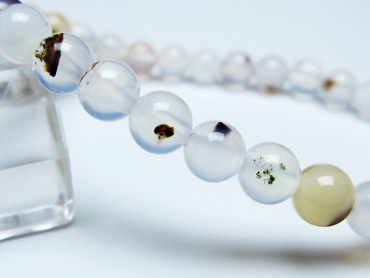 デンドリック アゲート ブレスレット 6mm [t108-6434] 3枚目