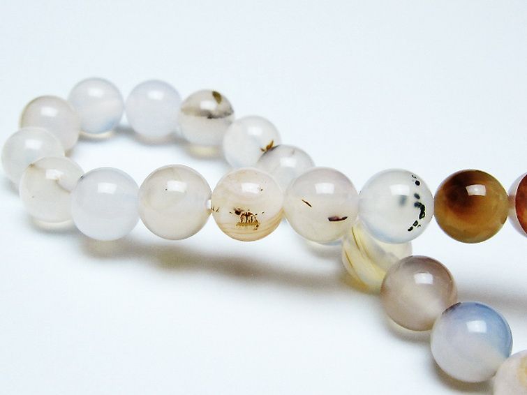 デンドリック アゲート ブレスレット 8mm [t108-6448] 2枚目