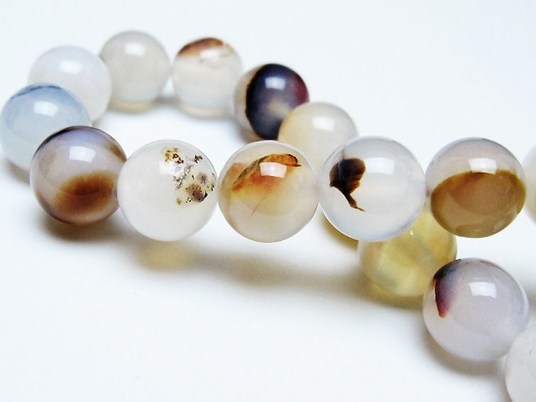 デンドリック アゲート ブレスレット 10mm [t108-6456] 2枚目