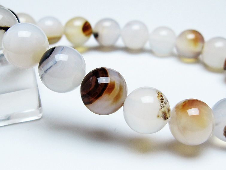 デンドリック アゲート ブレスレット 10mm [t108-6456] 3枚目