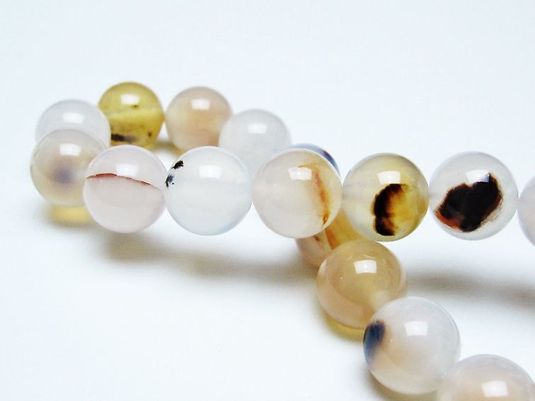 デンドリック アゲート ブレスレット 10mm [t108-6461] 2枚目