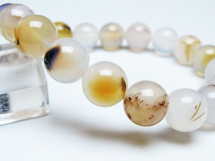 デンドリック アゲート ブレスレット 10mm [t108-6461] 3枚目