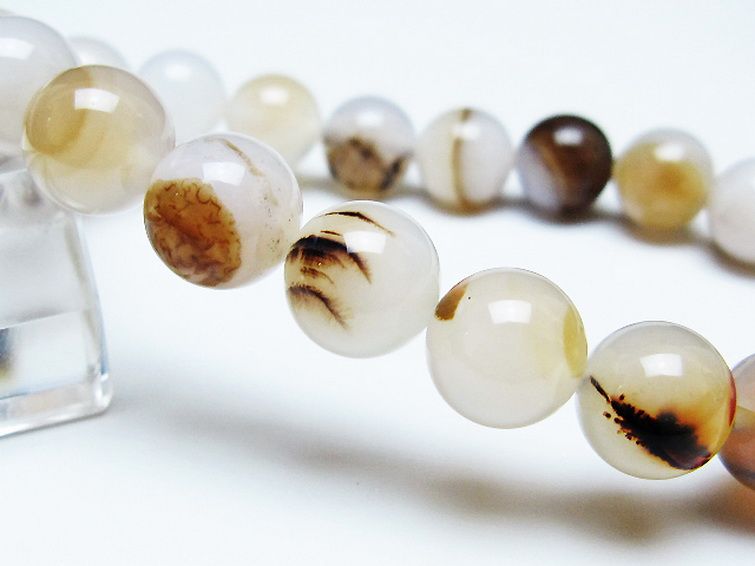 デンドリック アゲート ブレスレット 10mm [t108-6464] 3枚目