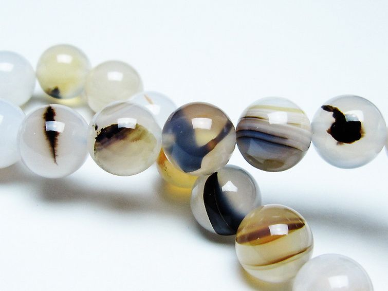 デンドリック アゲート ブレスレット 10mm [t108-6472] 2枚目