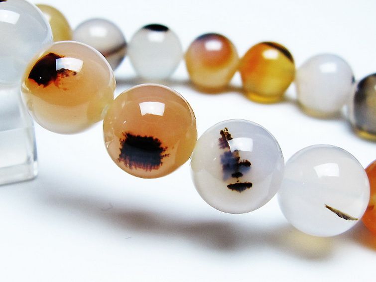 デンドリック アゲート ブレスレット 12mm [t108-6489] 3枚目