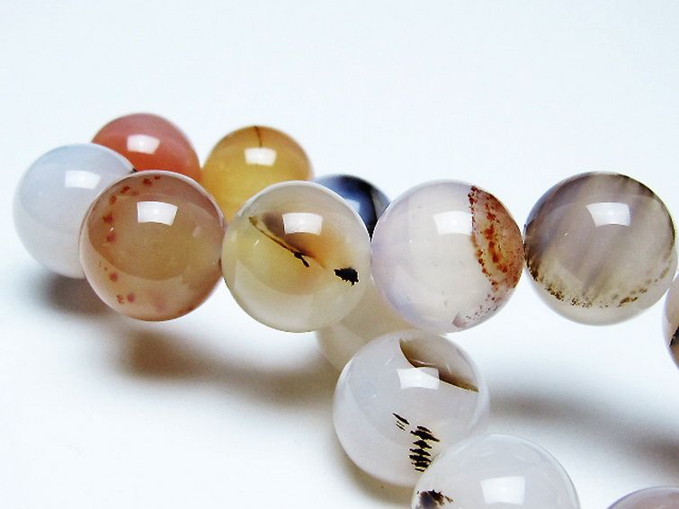 デンドリック アゲート ブレスレット 16mm [t108-6505] 2枚目