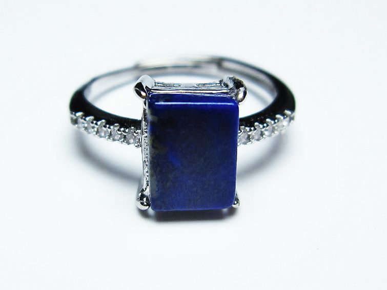 ラピスラズリ 指輪 (16号) [t109-2519] 1枚目