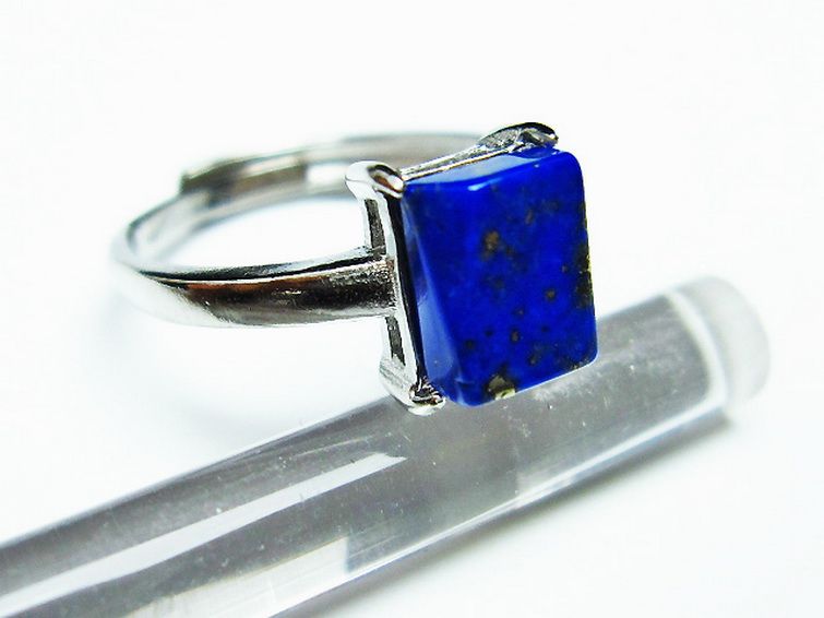 ラピスラズリ 指輪 (15号) [t109-2797] 2枚目