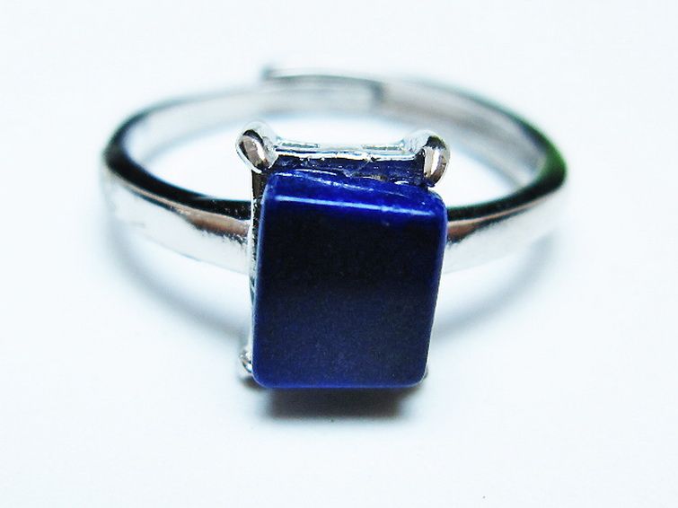 ラピスラズリ 指輪 (15号) [t109-3134] 1枚目