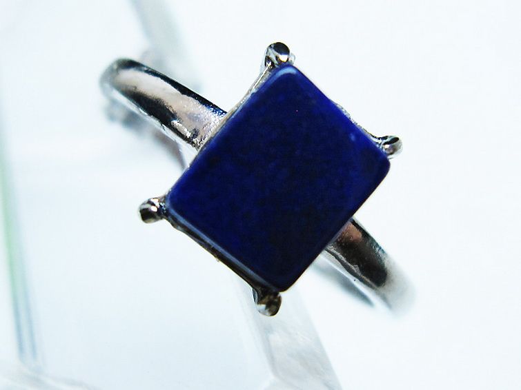 ラピスラズリ 指輪 (15号) [t109-3134] 2枚目