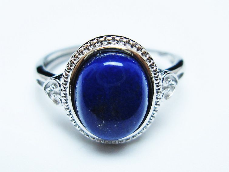 ラピスラズリ 指輪 (16号)[T109-3274] 1枚目