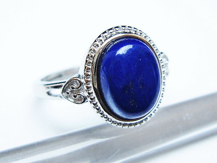 ラピスラズリ 指輪 (16号)[T109-3274] 3枚目