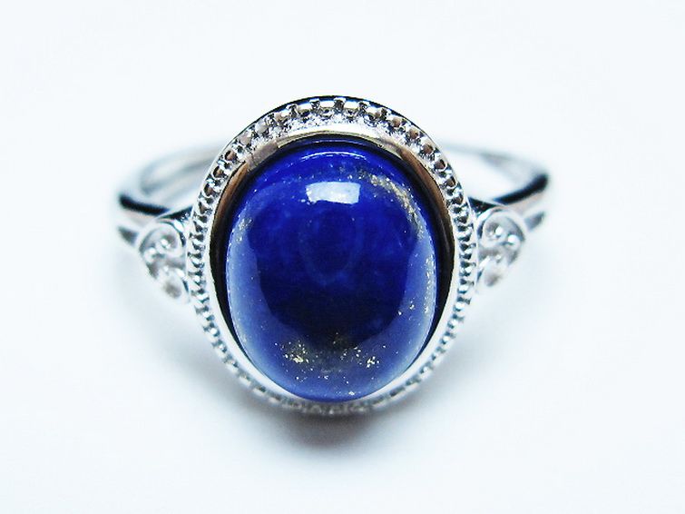 ラピスラズリ 指輪 (17号)[T109-3277] 1枚目