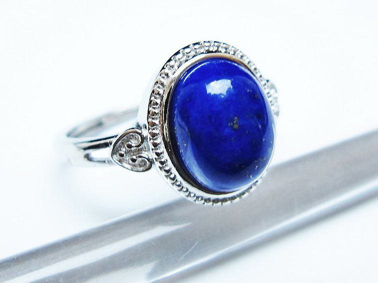 ラピスラズリ 指輪 (17号)[T109-3280] 3枚目