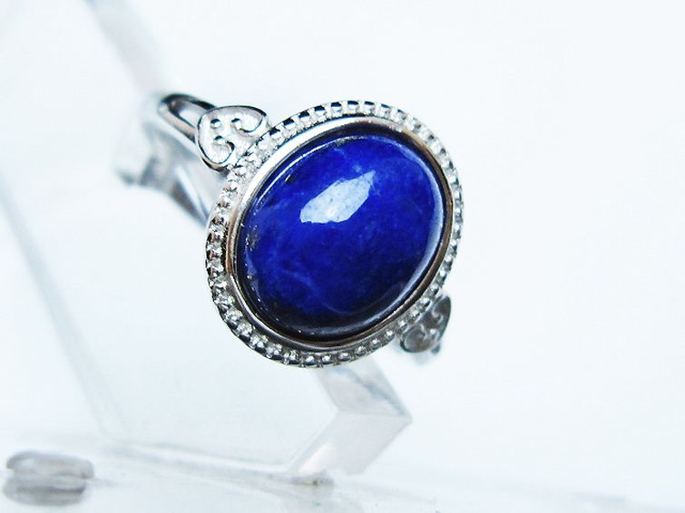 ラピスラズリ 指輪 (16号)[T109-3285] 2枚目