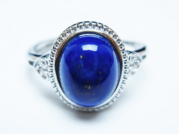 ラピスラズリ 指輪 (17号)[T109-3288] 1枚目