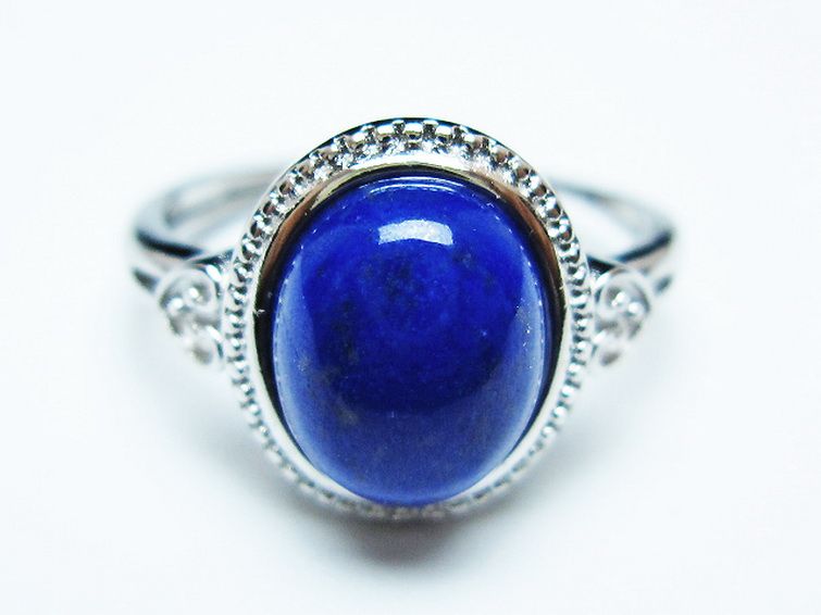 ラピスラズリ 指輪 (17号)[T109-3291] 1枚目