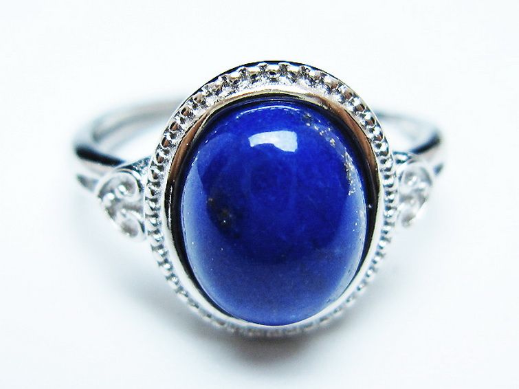ラピスラズリ 指輪 (17号)[T109-3293] 1枚目