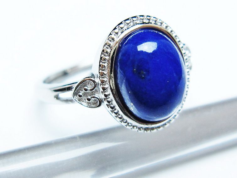 ラピスラズリ 指輪 (17号)[T109-3293] 3枚目