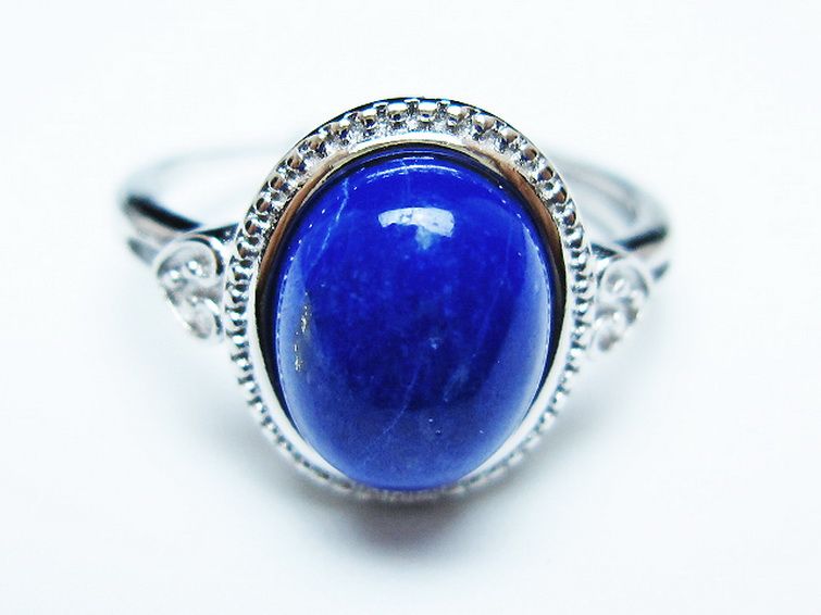 ラピスラズリ 指輪 (17号)[T109-3294] 1枚目