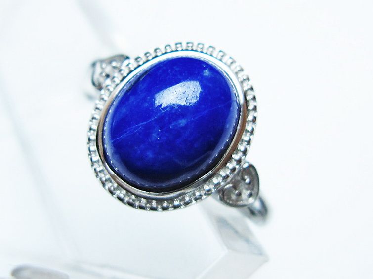 ラピスラズリ 指輪 (17号)[T109-3294] 2枚目