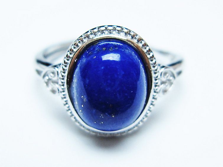 ラピスラズリ 指輪 (17号)[t109-3301]