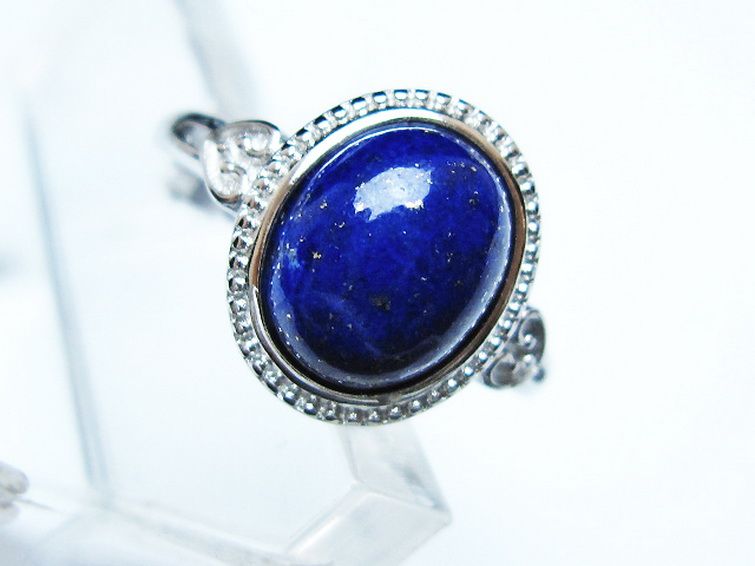 ラピスラズリ 指輪 (16号)[T109-3310] 2枚目