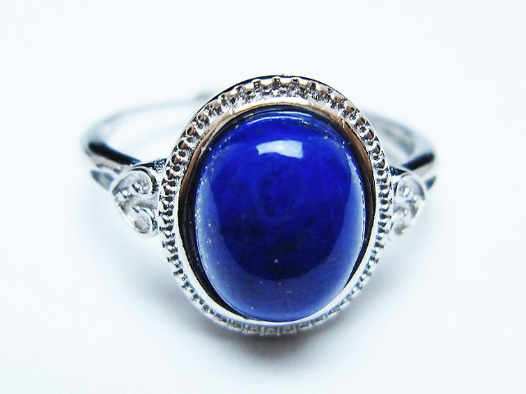 ラピスラズリ 指輪 (17号)[T109-3316] 1枚目